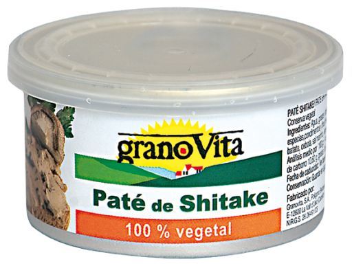 Paté Vegetal de Shitake, 125 Gr