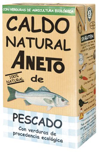 Caldo de Pescado con Verduras Bio, 1 L