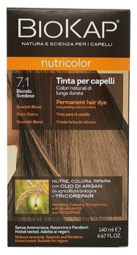 Nutricolor Tinte Capilar Rubio Sueco 140 ml