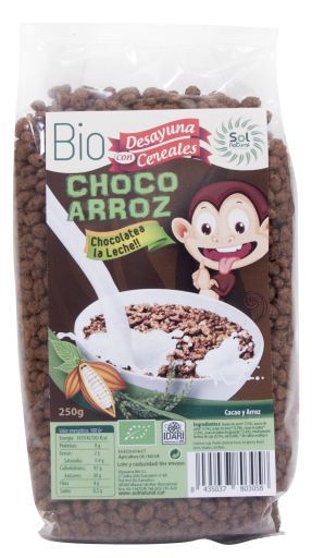 Sol Natural Cereales Infantiles Chocolate Arroz Bio 250 gr
