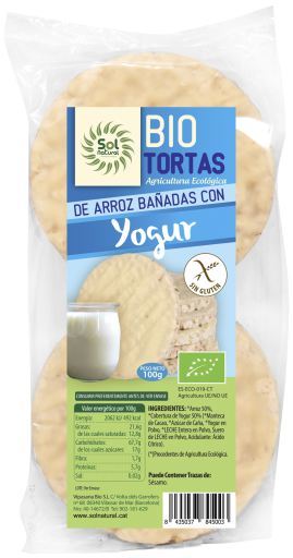 Tortias Yogur Natural 6 Unidades 100 gr