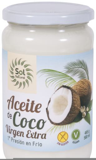 Aceite de Coco Virgen Extra Bio 580 ml