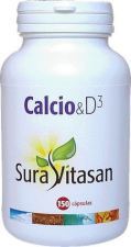 Calcio y Vitamina D3 cápsulas