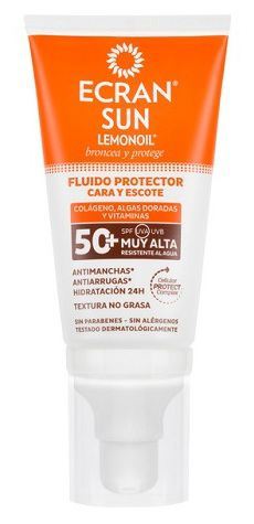 Sunnique Crema Fluído Solar Facial SPF 50+ 50 ml