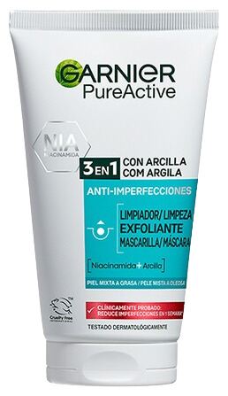 Pure Active Gel Limpiador 3 en 1 150 ml