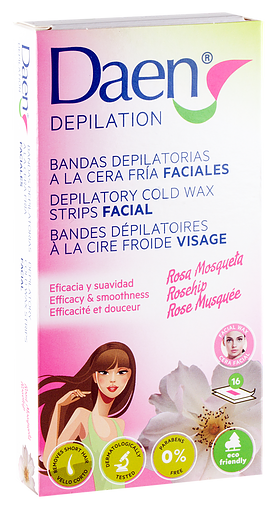 Depilación Banda Facial Rosa Mosqueta