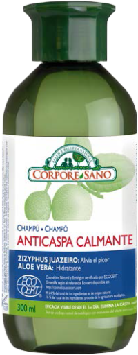 Champú Anticaspa Calmante Ecocert 300 ml