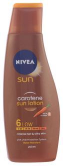 Deep Tanning Carotene Sun Lotion spf 6 200 ml