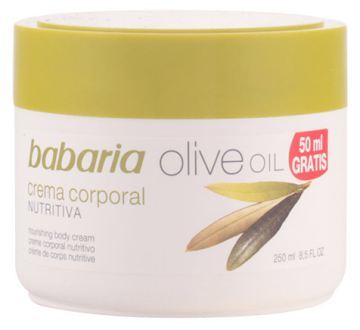 Crema Nutritiva Corporal Aceite de Oliva 250 ml