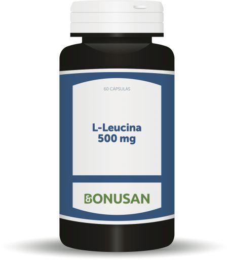 L-Leucina 500 Mg 60 Cápsulas Vegetarianas