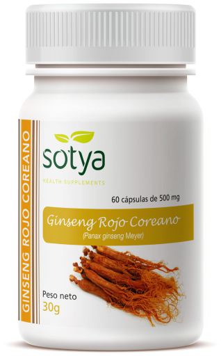 Ginseng Rojo Coreano 60 Cápsulas