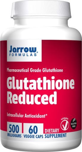 Glutathione Reduced 60 Cápsulas Vegetales 500 mg