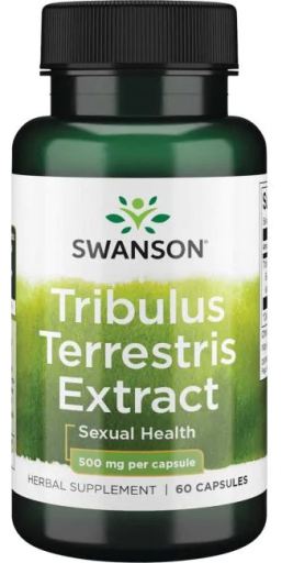 Tribulus Terrestris Extract 500 mg 60 Capsulas