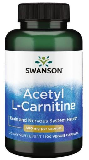 Acetyl L-Carnitine 500 mg 100 Capsulas