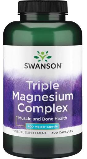 Complejo Triple Magnesio 400 mg 300 C&aacute;psulas