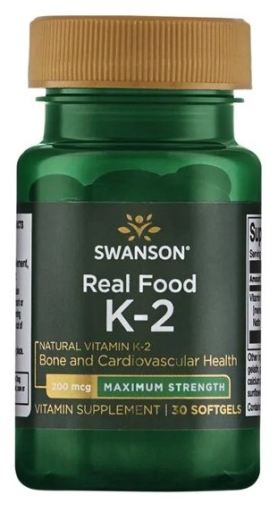 Vitamin K2 Menaquinone 7 From Natto 200 mg 30 Capsulas