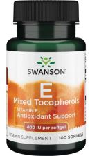 Vitamin E Mixed Tocopherols 268 mg 100 Capsulas