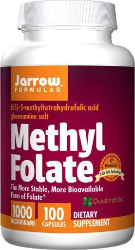 Folato de metilo 1000 mcg 100 cápsulas