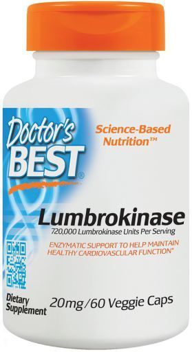 Lumbrokinase 20 mg 60 Cápsulas