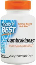 Lumbrokinase 20 mg 60 Cápsulas
