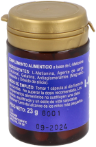 L-Metionina 500 mg 30 Cápsulas