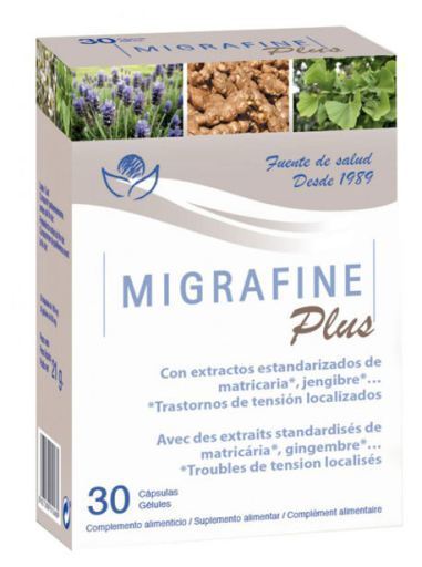 Migrafine Plus 30 cápsulas