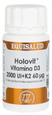 Holovit Vitamina D3 2.000 ui + K2 60 ag 50 Cápsulas