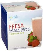 Batido Sustitutivo Fresa 7 Sobres 30 gr