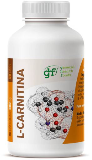 L - Carnitina 600 mg 90 Capsulas