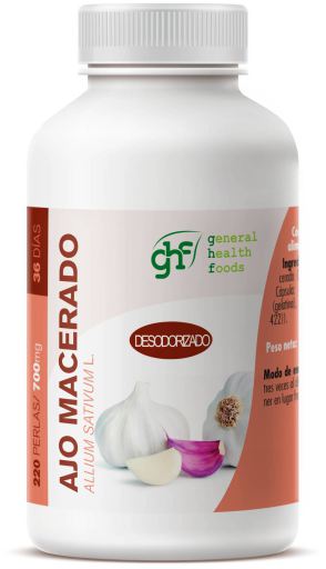 Ajo Macerado 700 mg 220 Perlas