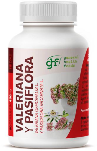 Valeriana + Passiflora 450 mg 90 Capsules