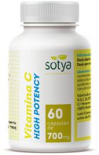 Vitamina C High Potency 60 cápsulas de 700 mg