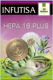 Hepa 16 Plus 25 Sobres