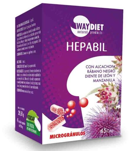 Hepabil 45 Capsulas