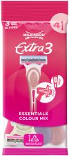 Afeitadora Desechable para Mujeres Extra 3 Beauty - 4 Unidades