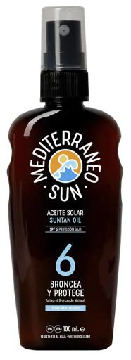 Aceite Solar Broncea y protege spf6 100 ml