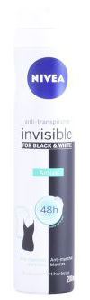 Desodorante Black y White Invisible Active Vapo 200 ml