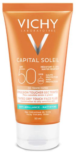 Capital Soleil Crema Protección Solar SPF50 Tacto Seco 50 ml