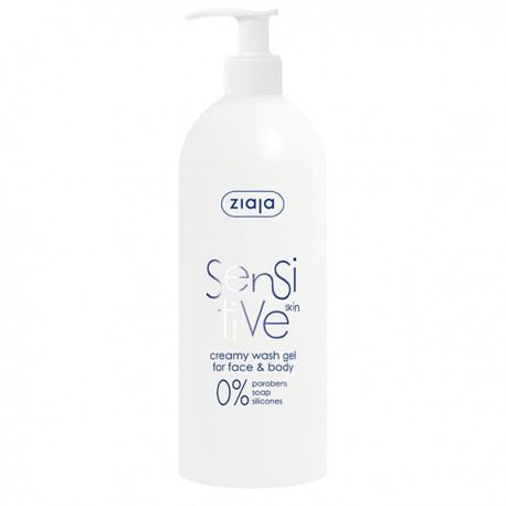 Sensitive Gel Limpiador Rostro y Cuerpo para Pieles Sensibles 400 ml