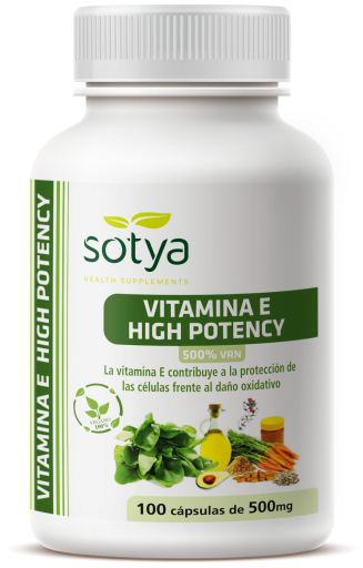 Vitamina E High Potency 100 Capsulas