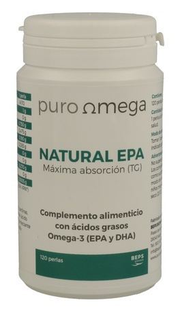 Natural Epa Alta Concentracion 120 Perlas