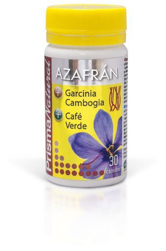 Azafran + Cafe Verde + Garcinia Cambogia 30 Capsulas