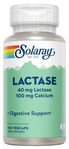 Lactase 40 mg 100 Cápsulas Vegetales