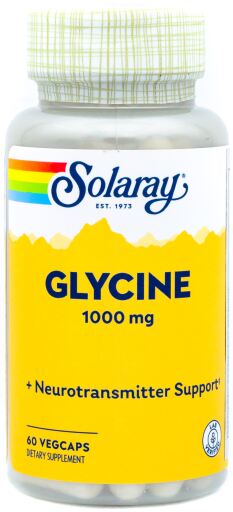 Glycine 1000 mg 60 Cápsulas Vegetales