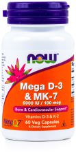 Mega D-3 & MK-7 60 Cápsulas