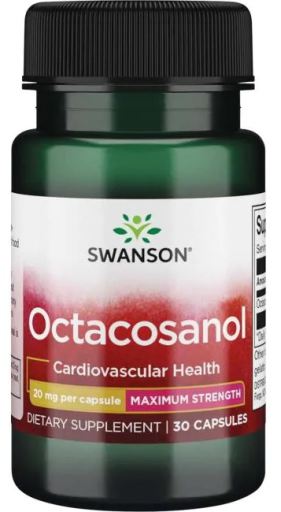 Octacosano Maximum-Strength 20 mg 30 Capsulas