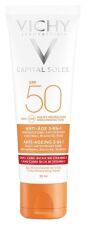 Capital Soleil Fotoprotector Antiedad 3 en 1 SPF 50 50 ml