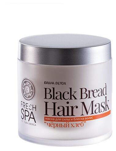 Fresh Spa Mascarilla Capilar Black Bread Fuerza y Brillo 400 ml