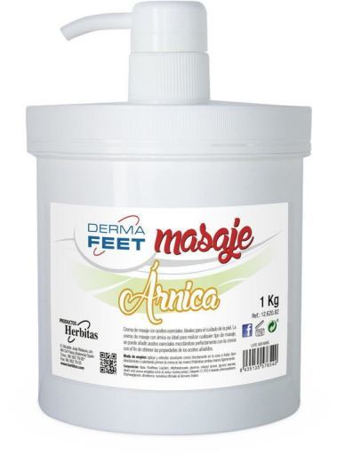 Crema Masaje Árnica Derma Feet 1 kg