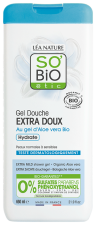 Gel ducha extra suave hidratante Aloe vera Bio 650 ml